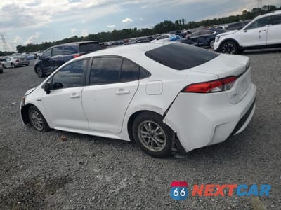 Drugie zdjęcie samochodu z przodu: 2021 TOYOTA COROLLA LE VIN:JTDEAMDE2MJ004809 - miniatura