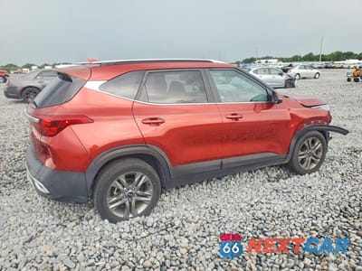 Trzecie zdjęcie samochodu z tyłu: 2021 KIA SELTOS S VIN:KNDEU2AA1M7157868 - miniatura