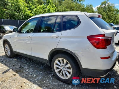 Drugie zdjęcie samochodu z przodu: 2016 BMW X3 XDRIVE28I VIN:5UXWX9C55G0D66548 - miniatura