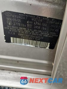 Zdjęcie 12 z 12 samochodu: 2006 HYUNDAI AZERA SE VIN:KMHFC46F36A050524 - miniatura
