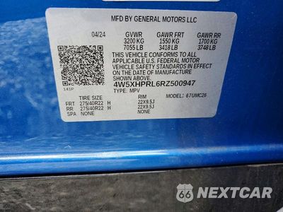 Zdjęcie 14 z 14 samochodu: 2024 ACURA ZDX TYPE-S VIN:4W5XHPRL6RZ500947 - miniatura