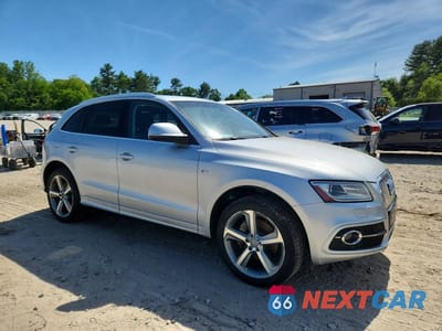 Czwarte zdjęcie samochodu z boku: 2014 AUDI Q5 PREMIUM PLUS VIN:WA1DGAFP7EA010656 - miniatura