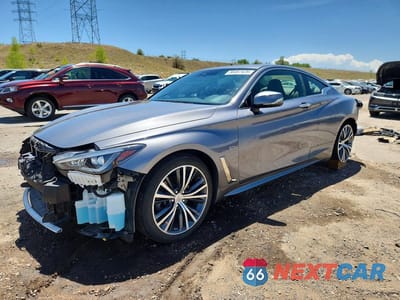 2019 INFINITI Q60 3.0T LUXE JN1EV7EL6KM291167 - główne zdjęcie licytacji z USA - miniatura