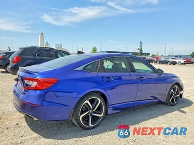 Trzecie zdjęcie samochodu z tyłu: 2022 HONDA ACCORD SPORT VIN:1HGCV1F30NA088542 - miniatura