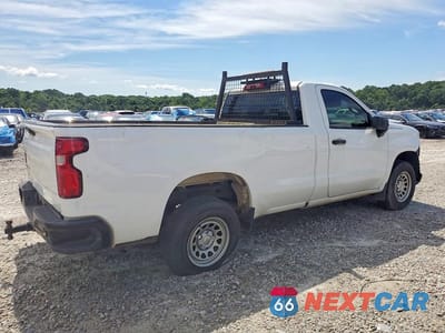 Trzecie zdjęcie samochodu z tyłu: 2019 CHEVROLET SILVERADO C1500 VIN:3GCNWAEH0KG223467 - miniatura
