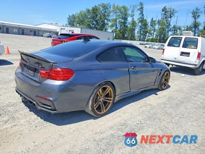 Trzecie zdjęcie samochodu z tyłu: 2016 BMW M4 VIN:WBS3R9C52GK339056 - miniatura