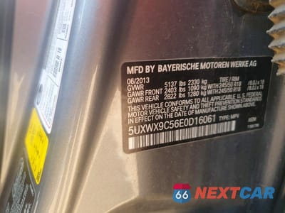 Zdjęcie 12 z 12 samochodu: 2014 BMW X3 XDRIVE28I VIN:5UXWX9C56E0D16061 - miniatura