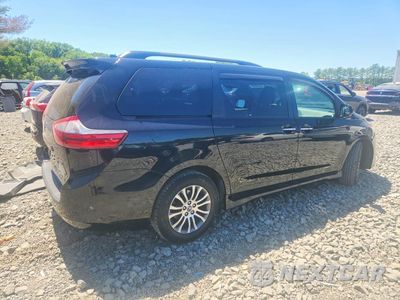 Trzecie zdjęcie samochodu z tyłu: 2020 TOYOTA SIENNA XLE 8-PASSENGER VIN:5TDYZ3DC7LS031665 - miniatura