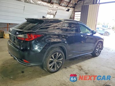 Trzecie zdjęcie samochodu z tyłu: 2020 LEXUS RX 450H VIN:2T2HGMDA1LC051344 - miniatura