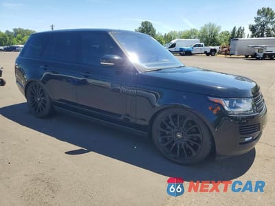 Czwarte zdjęcie samochodu z boku: 2017 LAND ROVER RANGE ROVER SUPERCHARGED VIN:SALGS2FE9HA330077 - miniatura