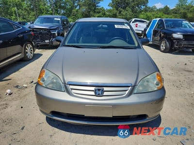 Piąte zdjęcie samochodu w środku: 2003 HONDA CIVIC LX VIN:2HGES16623H598014 - miniatura