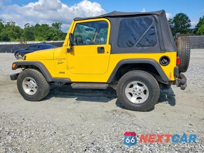 Drugie zdjęcie samochodu z przodu: 2001 JEEP WRANGLER / TJ SPORT VIN:1J4FA49S51P325149 - miniatura