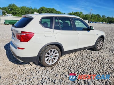 Trzecie zdjęcie samochodu z tyłu: 2015 BMW X3 XDRIVE28I VIN:5UXWX9C53F0D57250 - miniatura