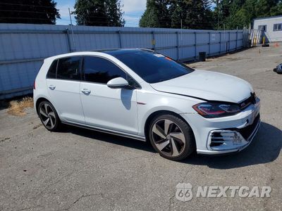 Czwarte zdjęcie samochodu z boku: 2018 VOLKSWAGEN GTI S/SE VIN:3VW447AUXJM266072 - miniatura