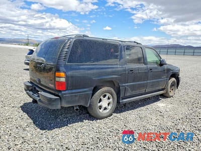 Trzecie zdjęcie samochodu z tyłu: 2005 GMC YUKON XL DENALI VIN:1GKFK66U65J183489 - miniatura