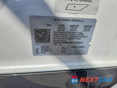 Zdjęcie 13 z 13 samochodu: 2024 ACURA ZDX A-SPEC VIN:4W5KHMRK3RZ513414 - miniatura