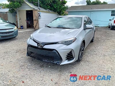 Drugie zdjęcie samochodu z przodu: 2017 TOYOTA COROLLA SE VIN:2T1BURHE3HC782152 - miniatura