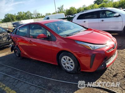 Czwarte zdjęcie samochodu z boku: 2022 TOYOTA PRIUS LE VIN:JTDKAMFU1N3156237 - miniatura