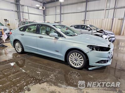 Czwarte zdjęcie samochodu z boku: 2013 FORD FUSION SE PHEV VIN:3FA6P0PU4DR302756 - miniatura