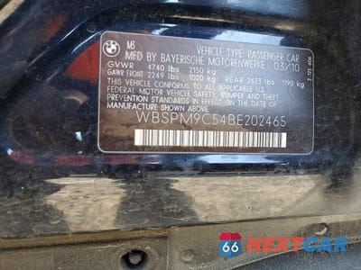 Zdjęcie 12 z 12 samochodu: 2011 BMW M3 VIN:WBSPM9C54BE202465 - miniatura