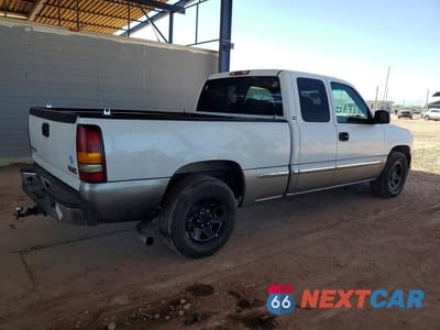 Trzecie zdjęcie samochodu z tyłu: 2000 GMC NEW SIERRA C1500 VIN:1GTEC19T5YZ173309 - miniatura