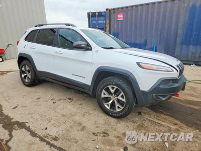 Czwarte zdjęcie samochodu z boku: 2014 JEEP CHEROKEE TRAILHAWK VIN:1C4PJMBSXEW257978 - miniatura