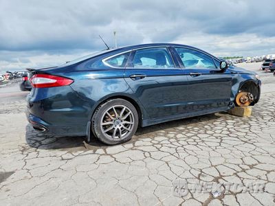 Trzecie zdjęcie samochodu z tyłu: 2014 FORD FUSION TITANIUM VIN:3FA6P0K92ER156099 - miniatura