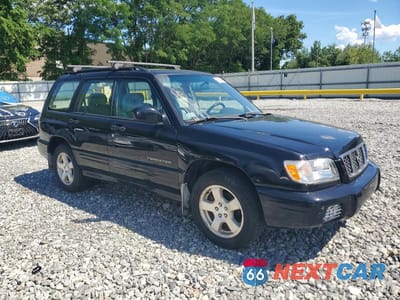 Czwarte zdjęcie samochodu z boku: 2002 SUBARU FORESTER S VIN:JF1SF65632H733046 - miniatura