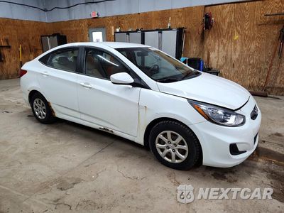 Czwarte zdjęcie samochodu z boku: 2013 HYUNDAI ACCENT GLS VIN:KMHCT4AE6DU497815 - miniatura