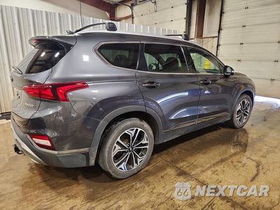 Trzecie zdjęcie samochodu z tyłu: 2020 HYUNDAI SANTA FE LIMITED 2.0T VIN:5NMS5CAA8LH299180 - miniatura