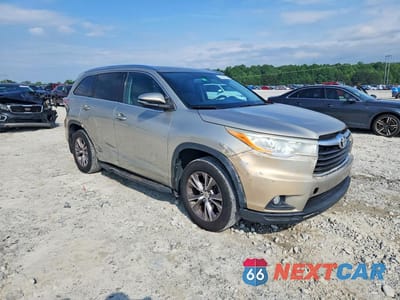 Czwarte zdjęcie samochodu z boku: 2014 TOYOTA HIGHLANDER XLE VIN:5TDKKRFH2ES011154 - miniatura