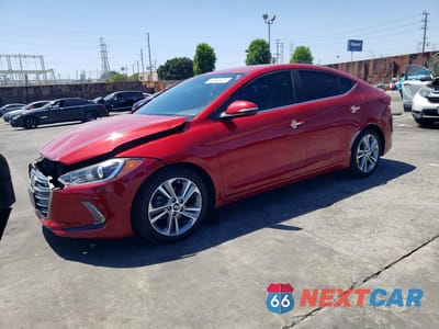 2018 HYUNDAI ELANTRA LIMITED KMHD84LF8JU449014 - główne zdjęcie licytacji z USA - miniatura