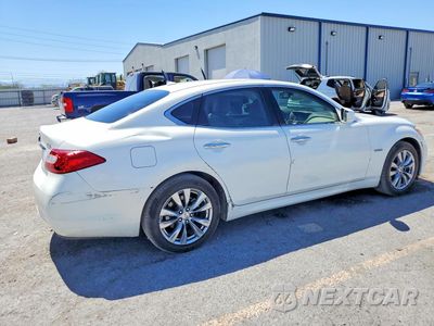 Trzecie zdjęcie samochodu z tyłu: 2012 INFINITI M35H BASE VIN:JN1EY1AP3CM910662 - miniatura