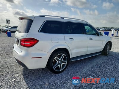Trzecie zdjęcie samochodu z tyłu: 2017 MERCEDES-BENZ GLS 550 4MATIC VIN:4JGDF7DE1HA800144 - miniatura