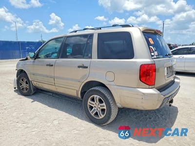 Drugie zdjęcie samochodu z przodu: 2004 HONDA PILOT EXL VIN:2HKYF18614H618453 - miniatura