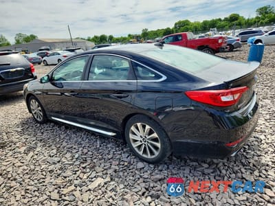 Drugie zdjęcie samochodu z przodu: 2017 HYUNDAI SONATA SPORT VIN:5NPE34AF8HH553579 - miniatura