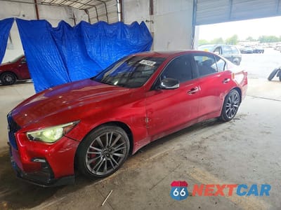2021 INFINITI Q50 RED SPORT 400 JN1FV7DR4MM880490 - główne zdjęcie licytacji z USA - miniatura