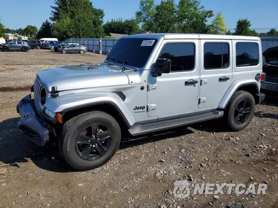 2022 JEEP WRANGLER UNLIMITED SAHARA 1C4HJXEN7NW187674 - główne zdjęcie licytacji z USA - miniatura