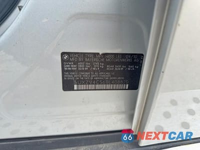 Zdjęcie 10 z 10 samochodu: 2011 BMW X5 XDRIVE35I VIN:5UXZV4C56BL408820 - miniatura