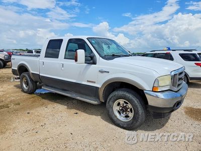 Czwarte zdjęcie samochodu z boku: 2004 FORD F250 SUPER DUTY VIN:1FTNW21P84EB47784 - miniatura