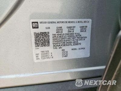 Zdjęcie 13 z 13 samochodu: 2026 CHEVROLET EQUINOX ACTIV VIN:3GNAXSEG3TL339870 - miniatura