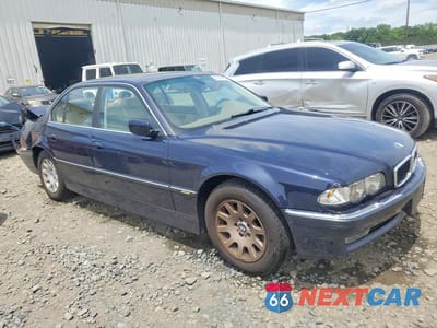 Czwarte zdjęcie samochodu z boku: 2001 BMW 740 I AUTOMATIC VIN:WBAGG83491DN88849 - miniatura