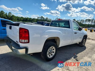 Trzecie zdjęcie samochodu z tyłu: 2010 GMC SIERRA C1500 VIN:1GTPCTEX8AZ159603 - miniatura