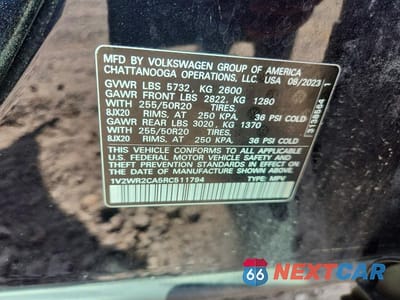 Zdjęcie 13 z 13 samochodu: 2024 VOLKSWAGEN ATLAS SE VIN:1V2WR2CA5RC511794 - miniatura