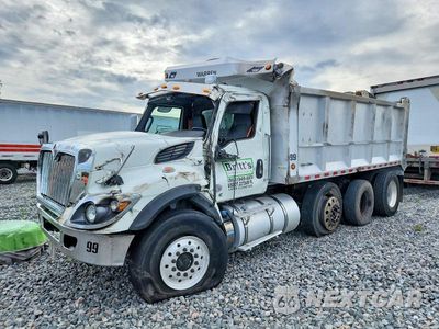 Drugie zdjęcie samochodu z przodu: 2022 INTERNATIONAL HV607 DUMP TRUCK VIN:3HAEKTAT4NL658226 - miniatura