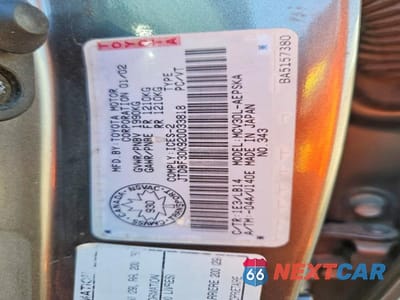 Zdjęcie 12 z 12 samochodu: 2002 TOYOTA CAMRY LE V6 VIN:JTDBF30K920033818 - miniatura