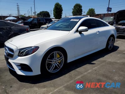 2018 MERCEDES-BENZ E 400 WDD1J6FB5JF015384 - główne zdjęcie licytacji z USA - miniatura