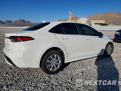 Trzecie zdjęcie samochodu z tyłu: 2021 TOYOTA COROLLA LE VIN:5YFEPMAE5MP203836 - miniatura