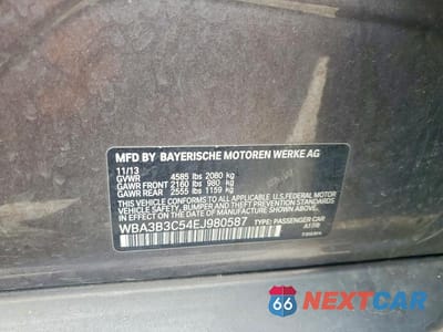 Zdjęcie 12 z 12 samochodu: 2014 BMW 328 XI VIN:WBA3B3C54EJ980587 - miniatura