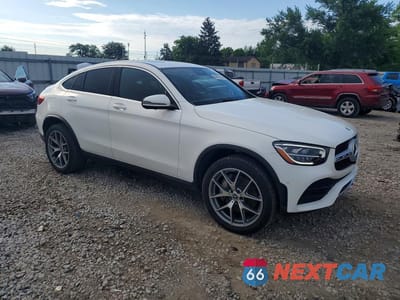 Czwarte zdjęcie samochodu z boku: 2022 MERCEDES-BENZ GLC COUPE 300 4MATIC VIN:W1N0J8EB9NG072943 - miniatura